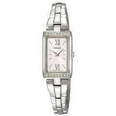 Seiko SUJG35 Women's Classic Silver Dial Stainless Steel Bracelet Watch