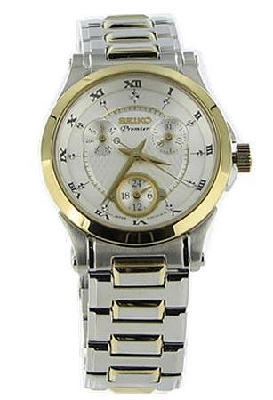 Seiko SUK004P1 Premier Men's Multi Function Calendar Watch ,