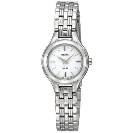 Seiko SUP003 Women's Solar Silver Dial Stainless Steel Bracelet Watch ,