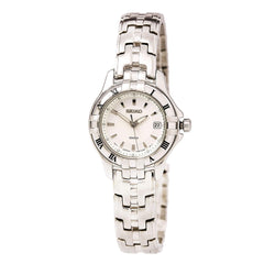 Seiko SXDA29 Women's Dress Silver Dial Stainless Steel Bracelet Watch