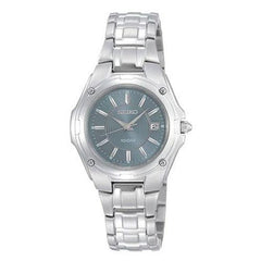 Seiko SXDB45 Women's Quartz Blue Dial Stainless Steel Watch