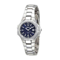 Seiko SXDB67 Women's Coutura Blue Dial Stainless Steel Watch