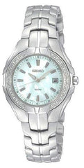 Seiko SXDB69 Women's Diamond White Mother of Pearl Watch