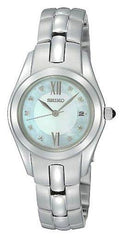 Seiko SXDB85 Women's White Mother of Pearl Dial Diamond Watch