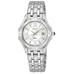 Seiko SXDC35 Women's Le Grand Sport Stainless Steel Silver Dial Watch