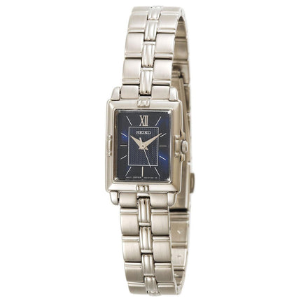 Seiko SXGN45 Women's Dress Quartz Blue Dial Stainless Steel Watch ,