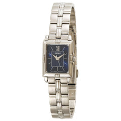Seiko SXGN45 Women's Dress Quartz Blue Dial Stainless Steel Watch
