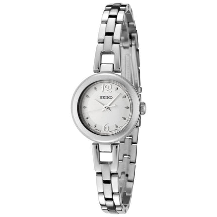 Seiko SXGN77 Women's Dress Stainless Steel Bracelet Silver Dial Watch ,
