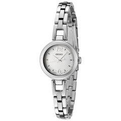Seiko SXGN77 Women's Dress Stainless Steel Bracelet Silver Dial Watch