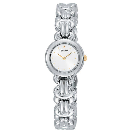 Seiko SXJS93 Women's Dress Quartz Silver Tone Dial Stainless Steel Bracelet Watch ,