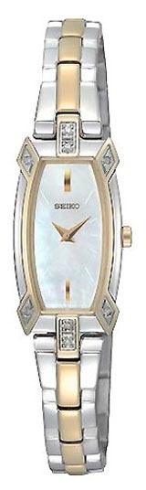 Seiko SZZC60 Women's Two Tone Gold Plated Diamond Watch ,