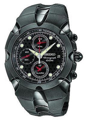 Seiko Titanium Carbon Nitride Plated Alarm Chronograph SNA765