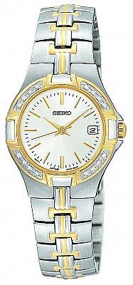 Seiko Women's 16 Diamond Watch SXDA42 ,