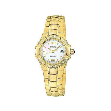 Seiko Women's Diamond Coutura Watch SXD694 ,