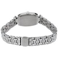 Seiko Women's Diamond Watch - Tressia White Mother of Pearl Dial Bracelet | SUP283 ,