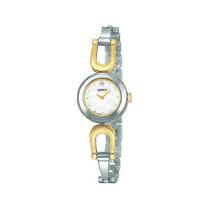 Seiko Women's Mother of Pearl Dial Quartz Watch SUJE69 ,