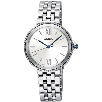 Seiko Women's Quartz Watch - Silver Tone Dial Stainless Steel Bracelet | SRZ507P1 ,