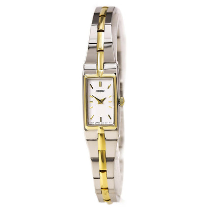 Seiko Women's Rectangular Face Bracelet Watch SZZC40 ,