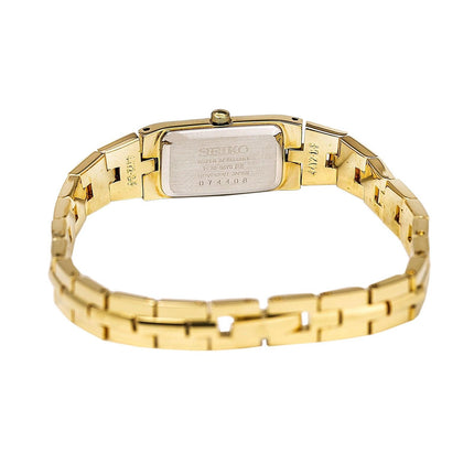 Seiko Women's Rectangular Face Bracelet Watch SZZC44 ,