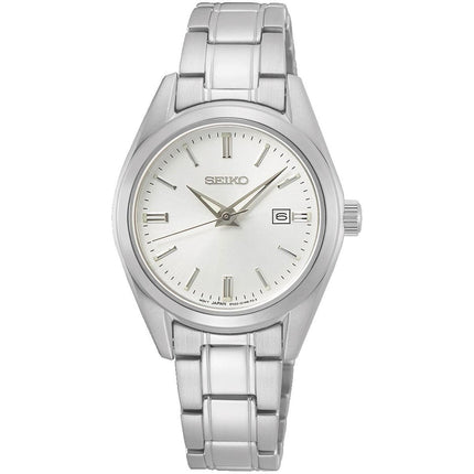 Seiko Women's Watch - Classic Silver Tone Dial Stainless Steel Bracelet | SUR633P1 ,