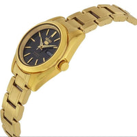 Seiko Women's Watch - Series 5 Automatic Black Dial YG Steel Bracelet | SYMK22K1 ,