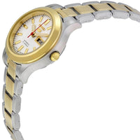 Seiko Women's Watch - Series 5 Automatic White Dial Two Tone SS Bracelet | SYMD90K1 ,