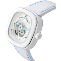SevenFriday Men's Watch - P-Series Curacao White Day-Night Dial Automatic | P1C-05 ,