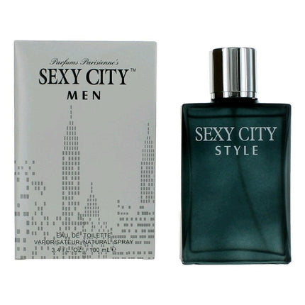 Sexy City Style by SexyCity, 3.4 oz Eau De Toilette Spray for Men ,