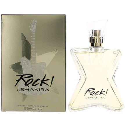 Shakira Women's Eau De Toilette Spray - Rock!, 2.7 oz ,