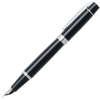 Sheaffer 300 Fountain Pen - Glossy Black and Chrome Trim | E09312 ,