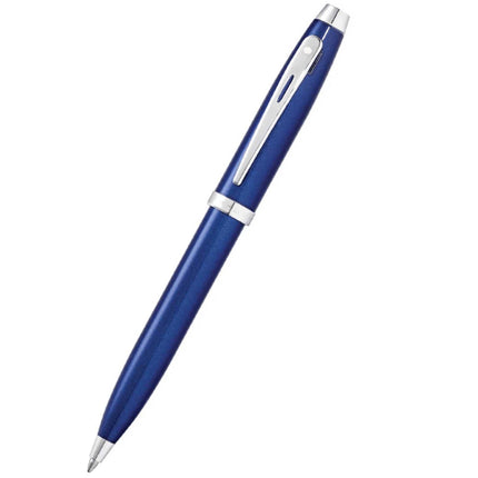 Sheaffer Ballpoint Pen - 100 Glossy Blue Finish Barrel with Cut-Out Clip | E2933951 ,