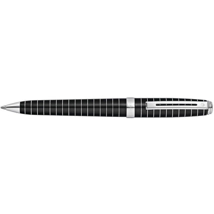 Sheaffer Ballpoint Pen - Prelude Black Lacquer with Horizontal Engravings | E2916451 ,