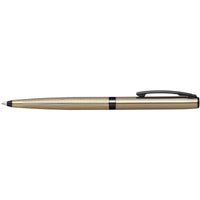 Sheaffer Ballpoint Pen - Sagaris Titanium Grey Vertical Line Engravings | E2948251 ,