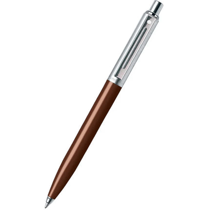 Sheaffer Ballpoint Pen - Sentinel Coffee Brown Barrel and Chrome Cap | E23212551 ,