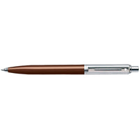 Sheaffer Ballpoint Pen - Sentinel Coffee Brown Barrel and Chrome Cap | E23212551 ,