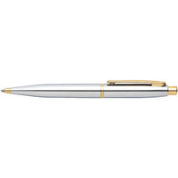Sheaffer Ballpoint Pen - VFM Polished Chrome Finish with Gold Tone Trim | E2942251 ,