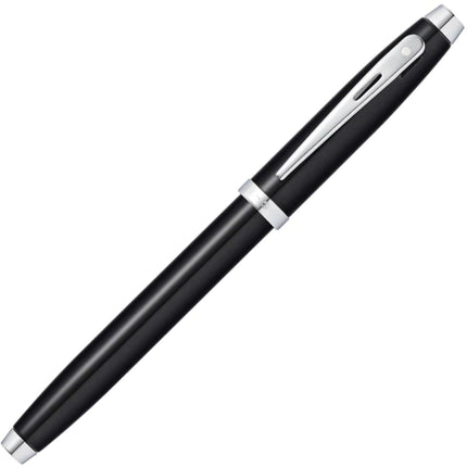 Sheaffer Fountain Pen - 100 Glossy Black Lacquer Cut Out Clip ,