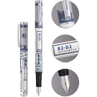 Sheaffer Fountain Pen - Pop Star Wars R2-D2 Stainless Steel Medium Nib | E0920951S ,