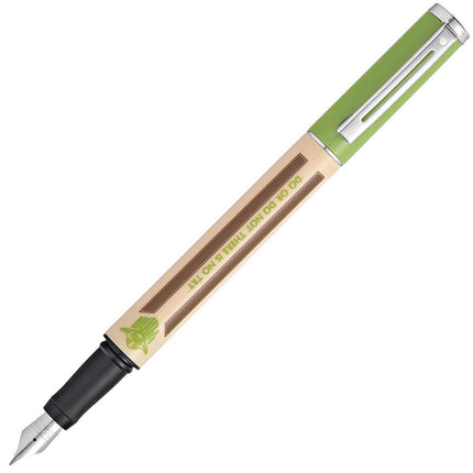 Sheaffer Fountain Pen - Pop Star Wars Yoda Stainless Steel Medium Nib | E0921051SW ,
