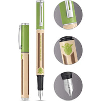 Sheaffer Fountain Pen - Pop Star Wars Yoda Stainless Steel Medium Nib | E0921051SW ,