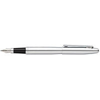 Sheaffer Fountain Pen - VFM Polished Chrome Finish Barrel ,