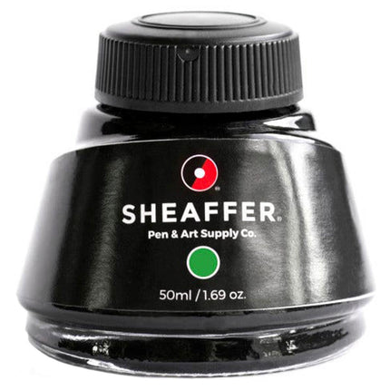 Sheaffer Ink Bottle - Skrip Green Fountain Pen Refill, 50 ml | 94251 ,