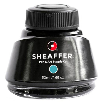 Sheaffer Ink Bottle - Skrip Turquoise Fountain Pen Refill, 50 ml | 94271 ,