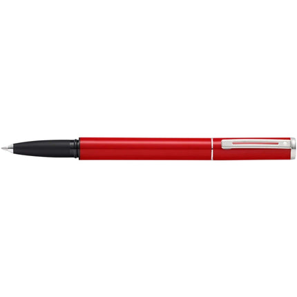 Sheaffer Rollerball Pen - Pop Red Light Plastic Barrel with Chrome Trim | E1920751 ,