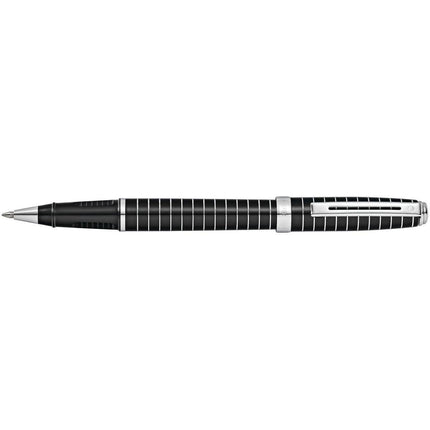 Sheaffer Rollerball Pen - Prelude Black Lacquer Horizontal Engravings | E1916451 ,