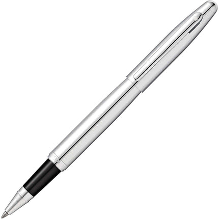 Sheaffer Rollerball Pen - VFM Polished Chrome Finish Barrel with Medium Tip | E1942151 ,