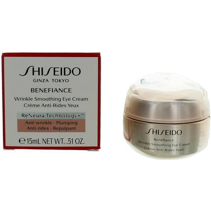 Shiseido Women's Eye Cream - Benefiance Wrinkle Smoothing, 0.51 oz ,