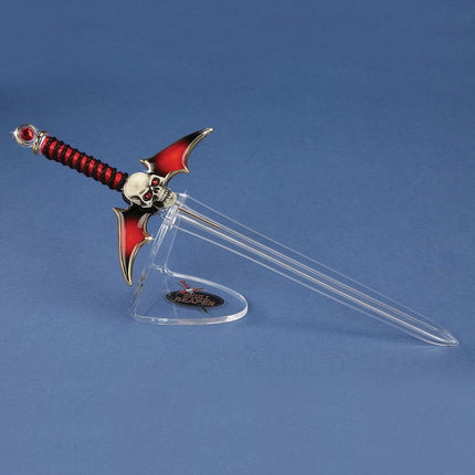 Skull Sword Glass Figurine ,