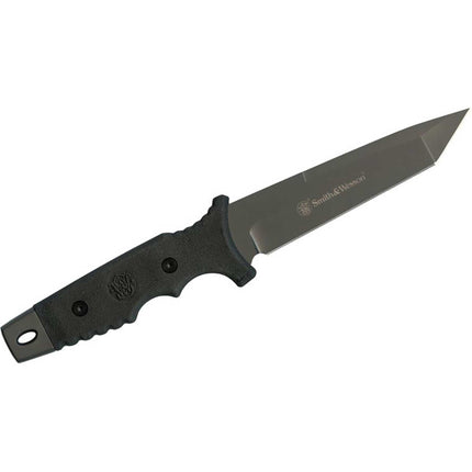 Smith and Wesson Fixed Knife - Special Ops Black Plain Edge Tanto Steel Blade | SW7 ,