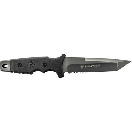 Smith and Wesson Fixed Knife - Special Ops Partially Serrated Edge Blade | SW7S ,